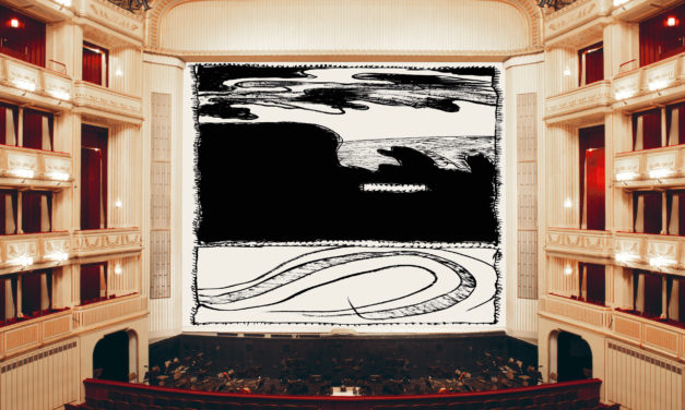 Der Eiserne Vorhang der Wiener Staatsoper