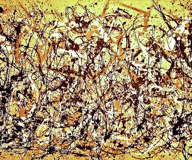 Von der Abstraktion zur Abstraktion – Hommage an Jackson Pollock