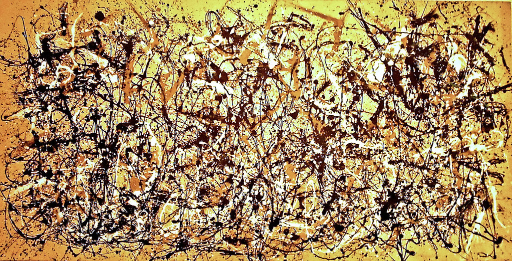 Von der Abstraktion zur Abstraktion – Hommage an Jackson Pollock