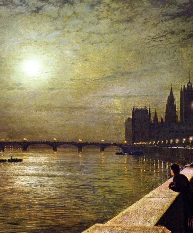 Die britische Nacht – John Atkinson Grimshaw